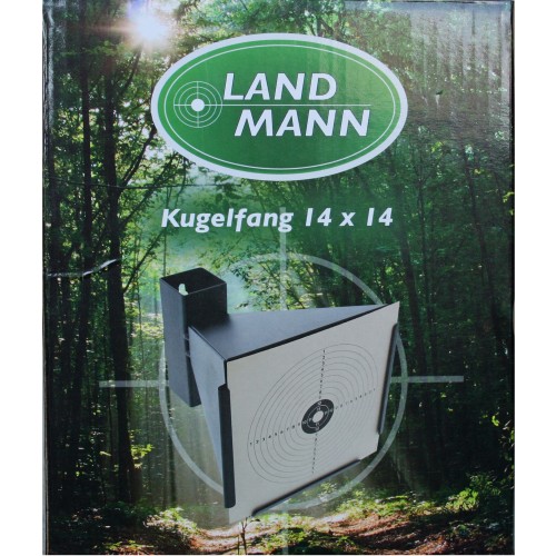 LANDMANN bullet trap funnel 14 x 14 cm incl. 100 targets